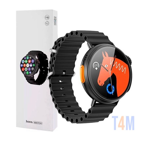 Smartwatch Hoco Y18 1.52" (Versión Llamada) Negro
